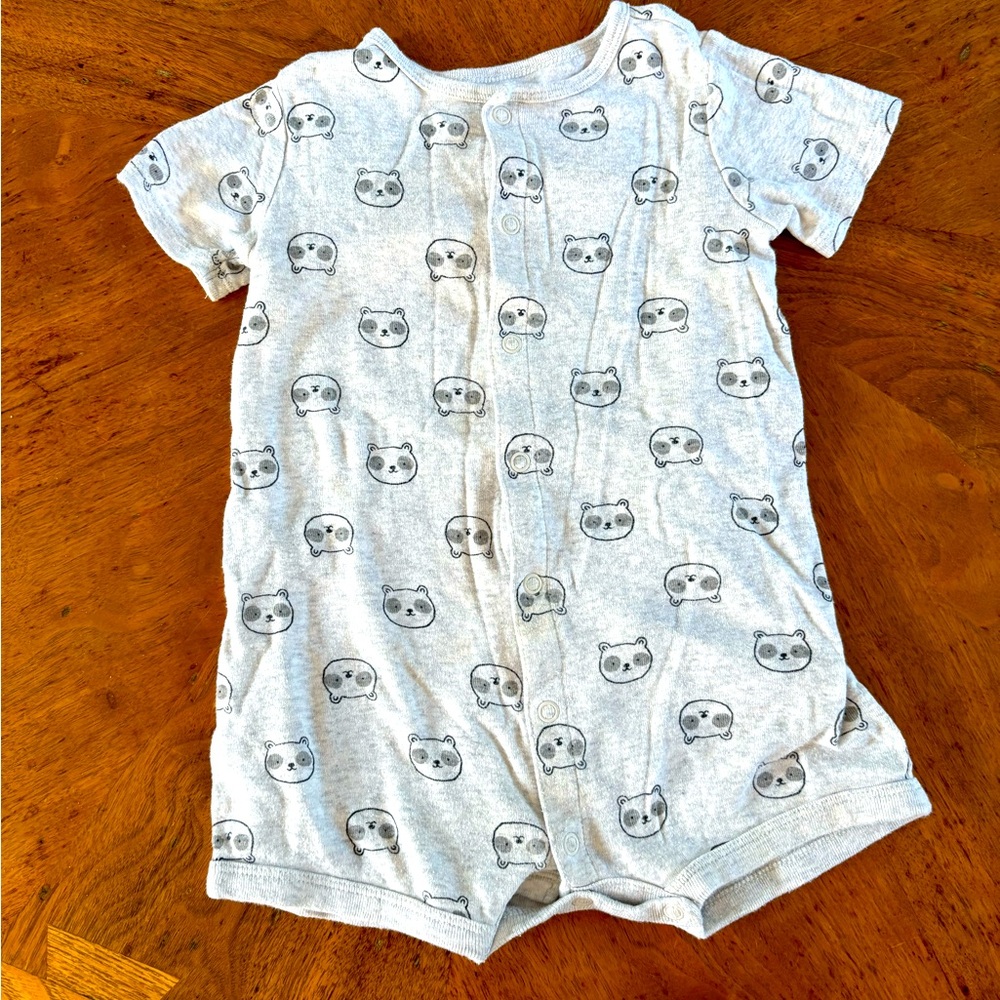 🐼 Button-Up Romper for 24mo🐼